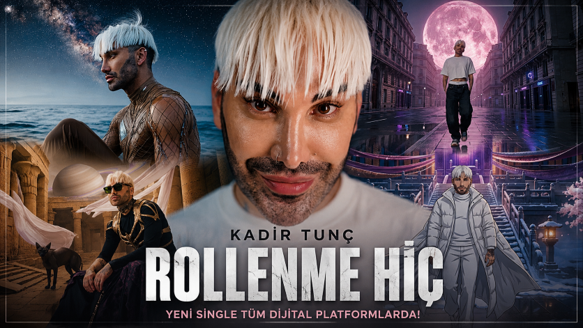 Kadir Tunç’tan Yapay Zekâ Destekli Yeni Hamle: “Rollenme Hiç” Yayında